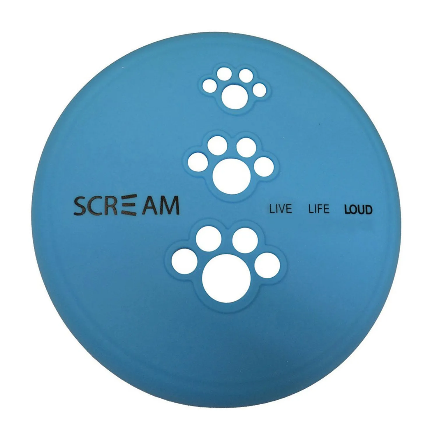 Scream Silicone Pet Flyer Dog Toy