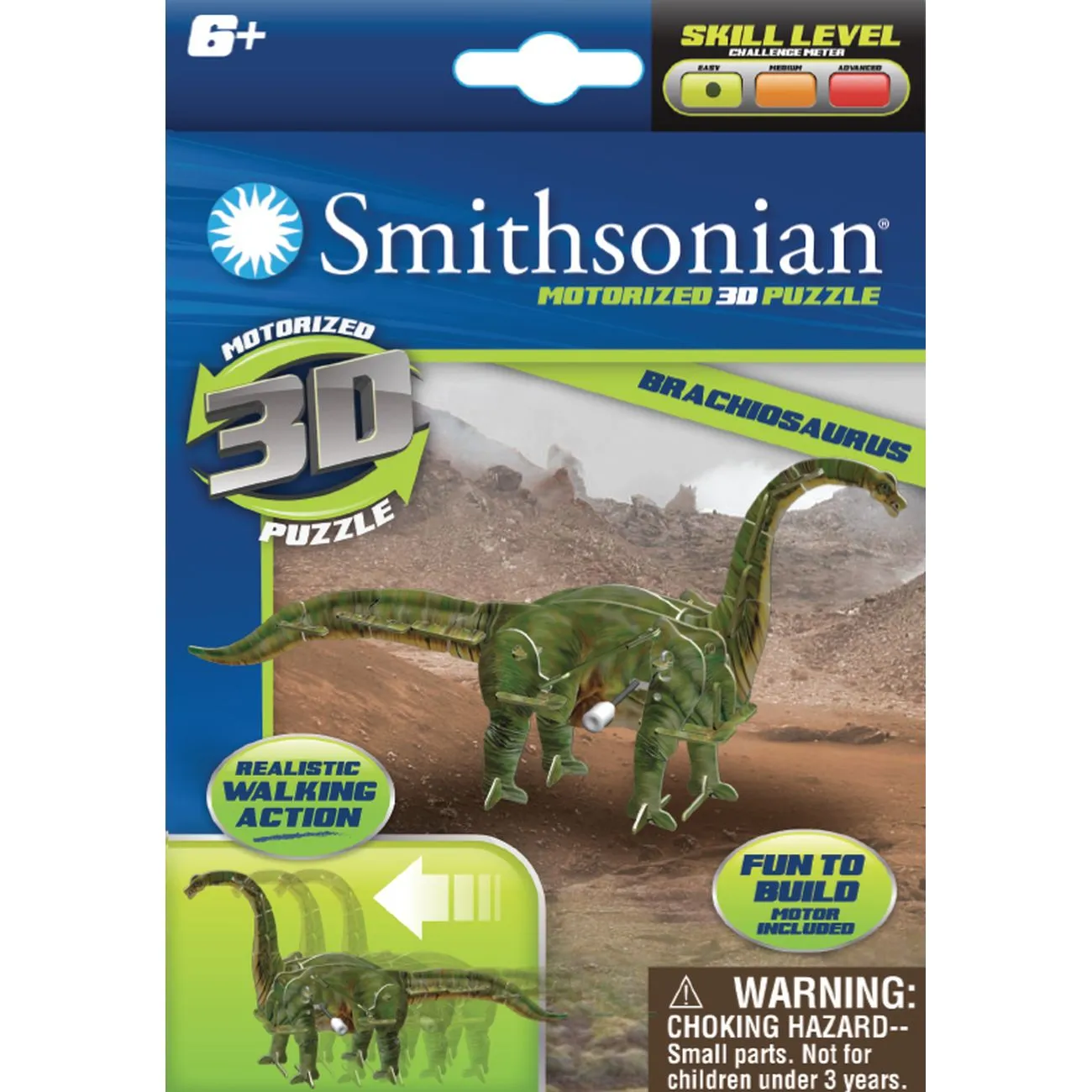 Smithsonian Motorized 3D Puzzle Dinosaurs Brachiosaurus