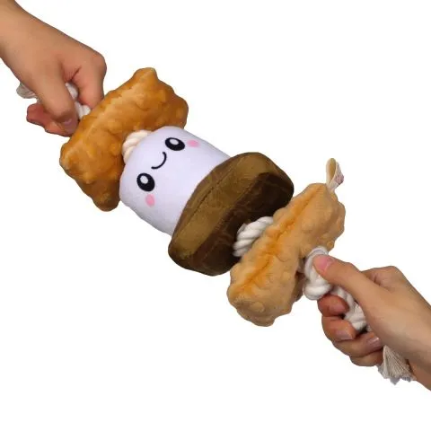 Territory Outdoor Adventure S'mores Tug Dog Toy