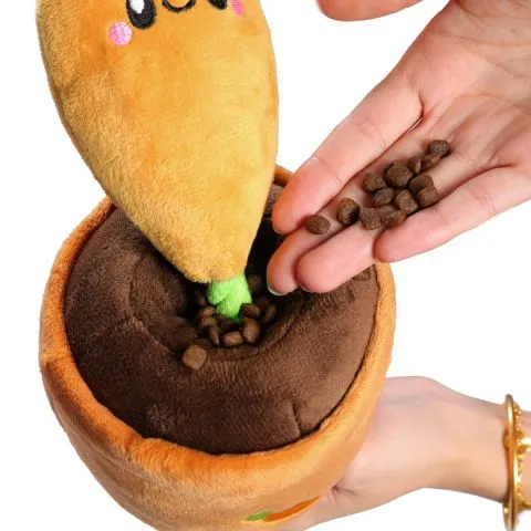 Territory Treat-and-Tug Carrot Dog Toy