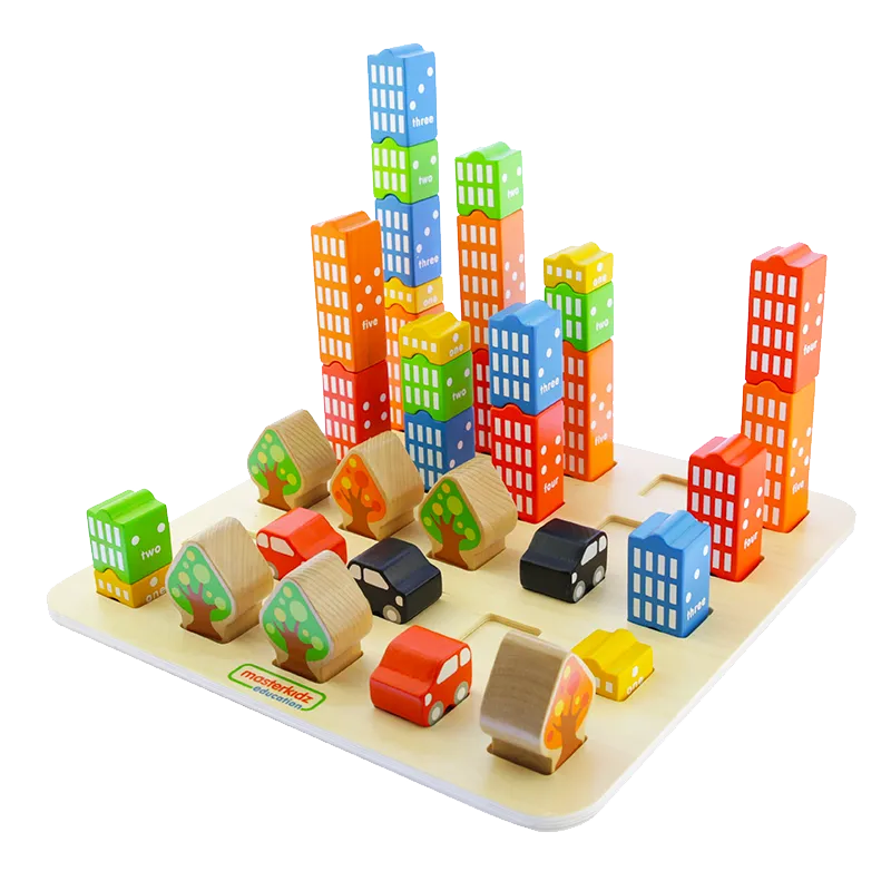 Tiny City -  A Spatial Relationship Learning Game