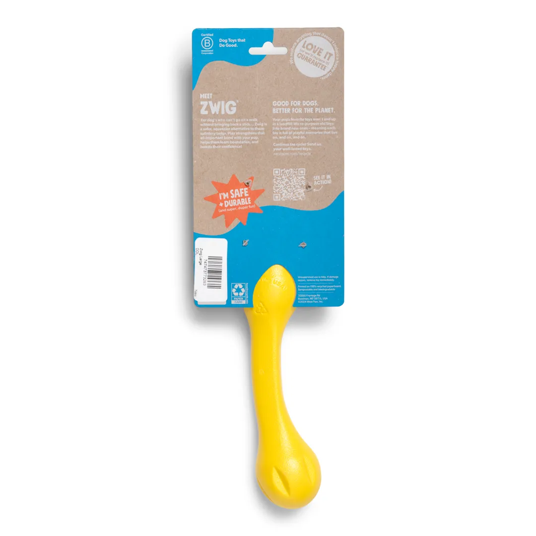 Toss and Fetch Dog toy, Zogoflex Echo Zwig (New Colours)