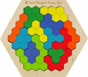 wooden geometric puzzle