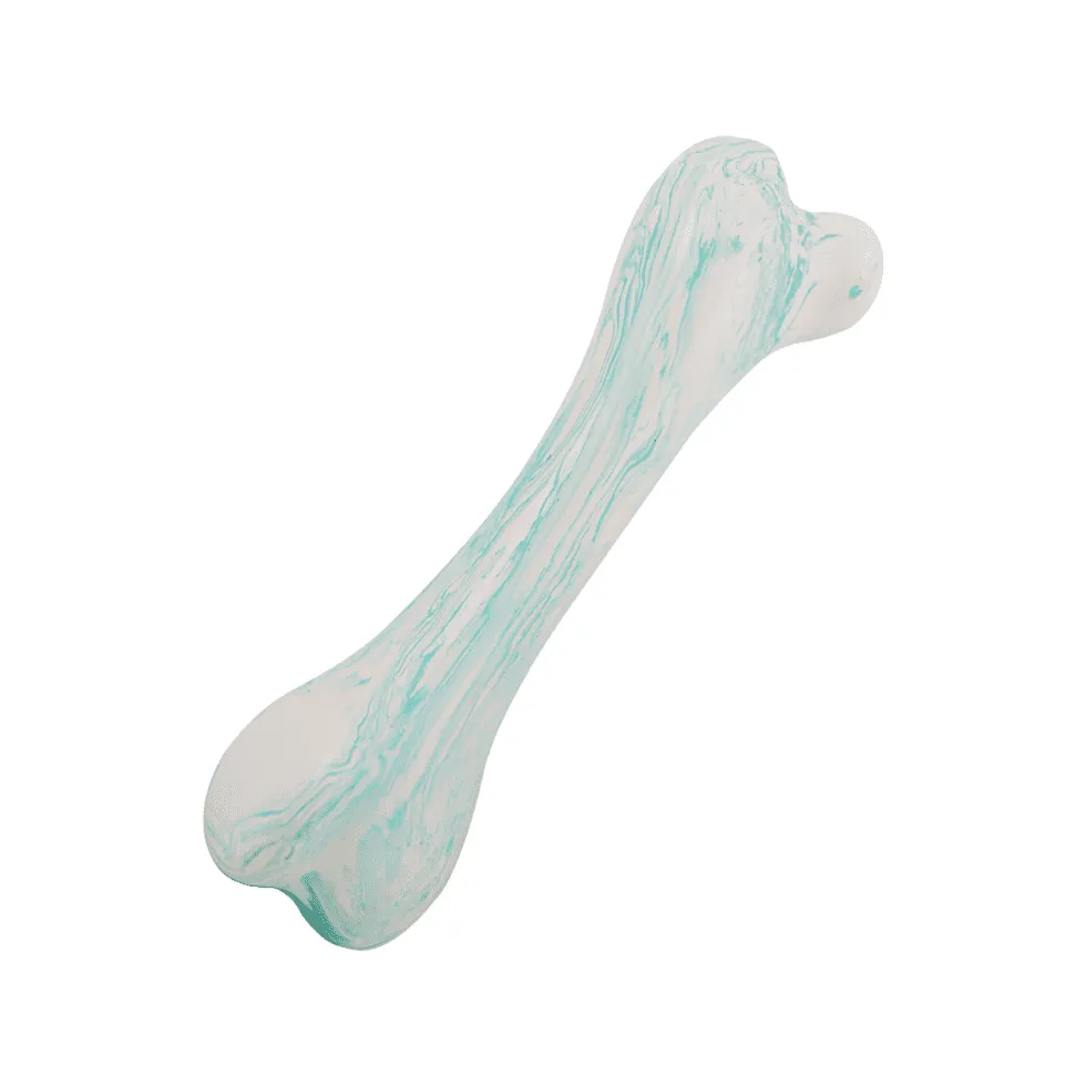 Yours Droolly Fresheeze Mint Bone Dog Toy