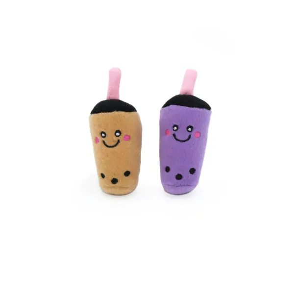 Zippy Paws ZippyClaws® NomNomz® Milk Tea & Taro, Cat Toy